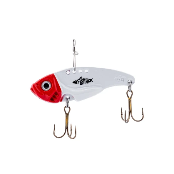 Vibrasyon Yem - LRF/Spin Jig - Fishack VibraX - 15g 55mm - Bloody Pearl - 6