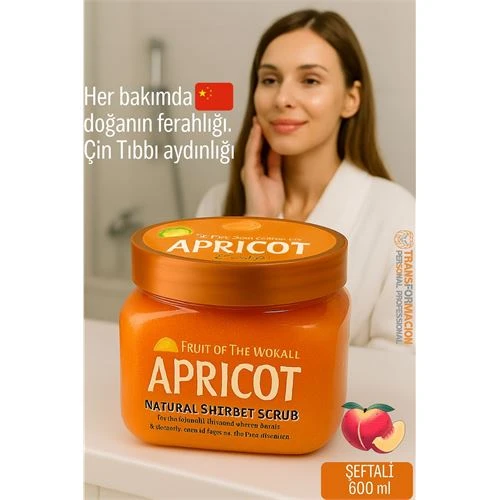 Modacar Profesyonel Şeftali Doğal Peeling - Tüm Vücut Scrub 600 ml - 1