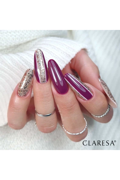 Claresa Kalıcı Oje Winter Wonderland 1 Koyu Mor 5g - Resim 2