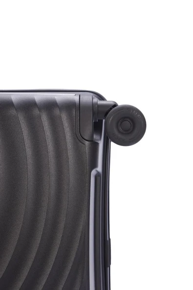 Benetton Trolley Valiz Siyah Kabin Boy 14BNT8002-03-SY - Resim 7