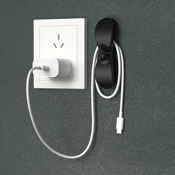 4 Lü Set Kablo Sarma Aparatı- Airfry- Saç Kurutma- Şarj Kablosu - Düzenleyici Toparlayıcı - Resim 3