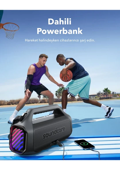 Anker Soundcore Boom 2 Plus 140W Bluetooth Hoparlör Siyah - 2