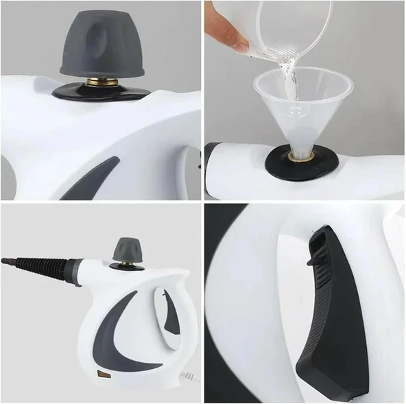 Valkyrie Çok Amaçlı Basınçlı Buhar Temizleyici – El Tipi Buharlı Temizlik Makinesi - Resim 8