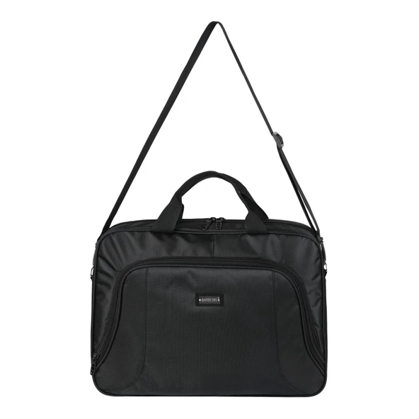 15.6 İNÇ LAPTOP VE EVRAK ÇANTASI SİYAH - Resim 3