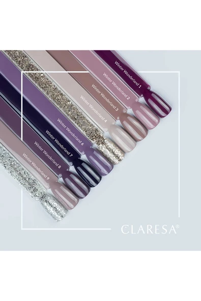 Claresa Kalıcı Oje Winter Wonderland 9 Boz Kahverengi 5g - Resim 3