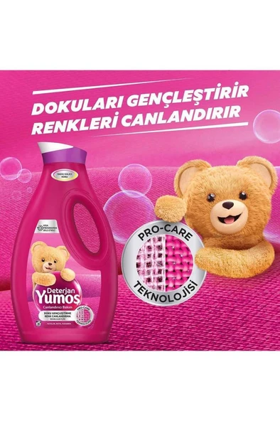 Yumoş Sıvı Bakım Deterjanı Siyahlar 1690 Mlx2 Sıvı Bakım Deterjan Renkliler 1690 Mlx2 - 7
