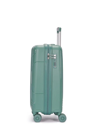 Benetton Trolley Valiz Yeşil Kabin Boy 14BNT8001-03-YŞL - 2