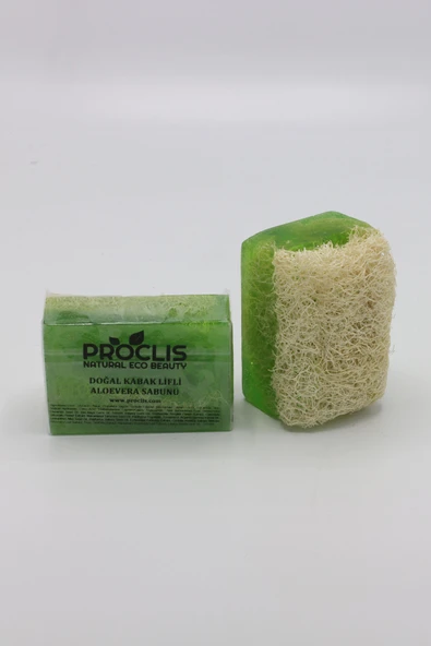 Proclis Doğal Kabak Lifli Aloe Vera Sabunu - 5