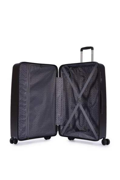 Benetton Trolley Valiz Siyah Kabin Boy 14BNT8002-03-SY - Resim 5