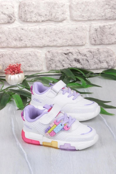 Fort Cool Heros Rahat Logo Desenli Işıklı Kız Çocuk Ayakkabı ürün görseli