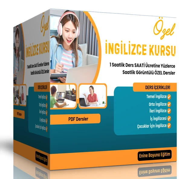 Özel İngilizce KURSU (İndirme Linki ile Anında Erişim) ürün görseli 1