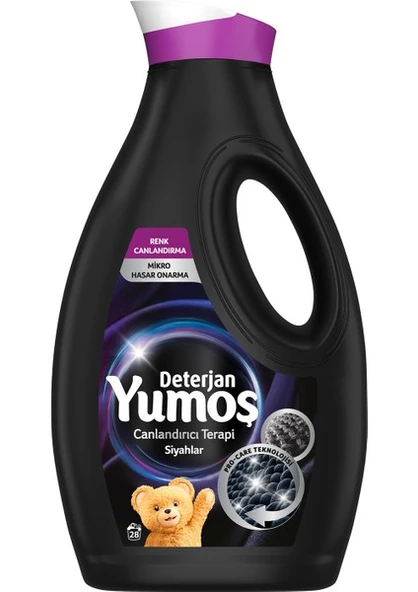Yumoş Sıvı Çamaşır Deterjanı Canlandırıcı Terapi Siyahlar İçin 1690 ml - 2