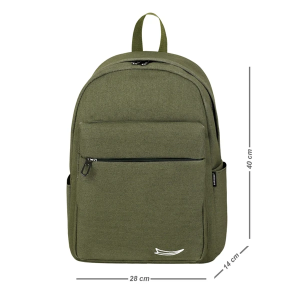 SEYAHAT VE OKUL SIRT ÇANTASI YEŞİL