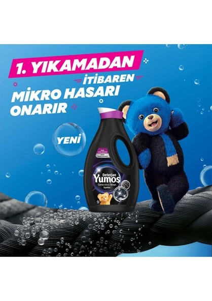 Yumoş Sıvı Çamaşır Deterjanı Canlandırıcı Terapi Siyahlar İçin 1690 ml - 3