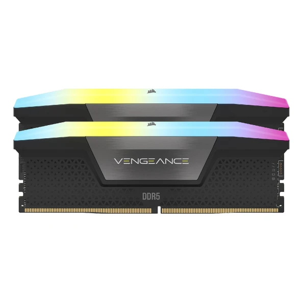 Corsair Vengeance RGB CMH32GX5M2B5600Z36K 32GB (2x16GB) DDR5 5600MHz CL36 Masaüstü Bellek