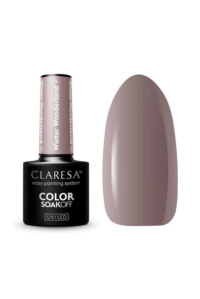 Claresa Kalıcı Oje Winter Wonderland 9 Boz Kahverengi 5g ürün görseli