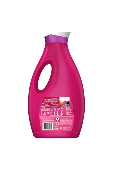 Yumoş Sıvı Bakım Çamaşır Deterjanı Renkli Giysiler 1690 ml 3 Adet - 8