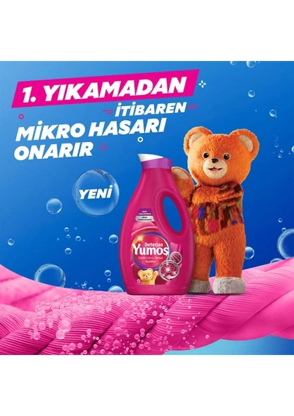 Yumoş Sıvı Deterjan Renkliler Için Canlandırıcı Bakım 1690 ml - 4