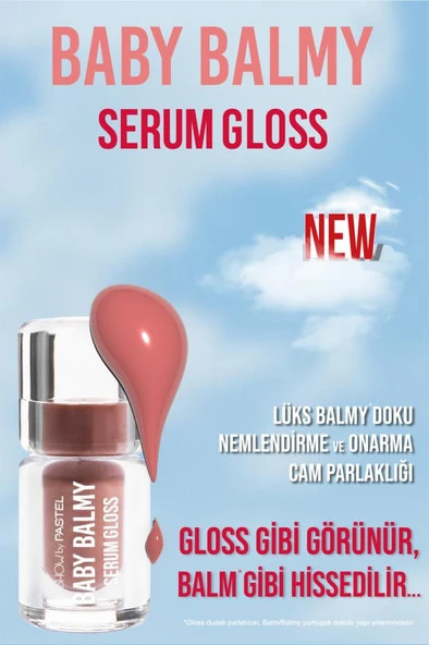 Pastel Show By Baby Balm Serum Gloss 33 Gaslight Dudak Parlatıcısı - 3