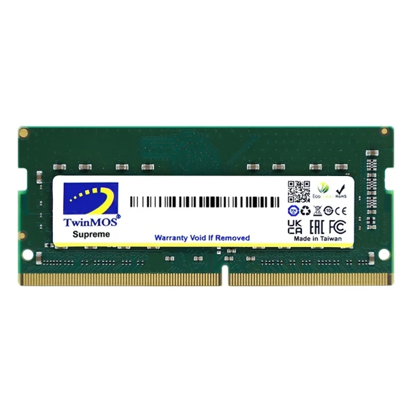 TwinMOS MDD3L4GB1600N 4GB DDR3 1600MHz CL11 Notebook Bellek ürün görseli 1