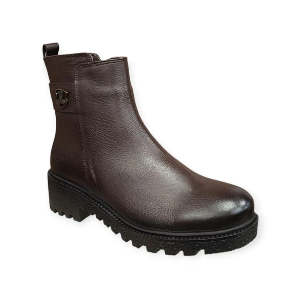 VENÜS 1950839K SU GEÇİRMEZ WATERPROFF TOPUKLU KADIN DERİ BOT - Resim 3