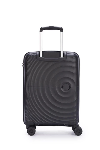 Benetton Trolley Valiz Siyah Kabin Boy 14BNT8002-03-SY - Resim 8