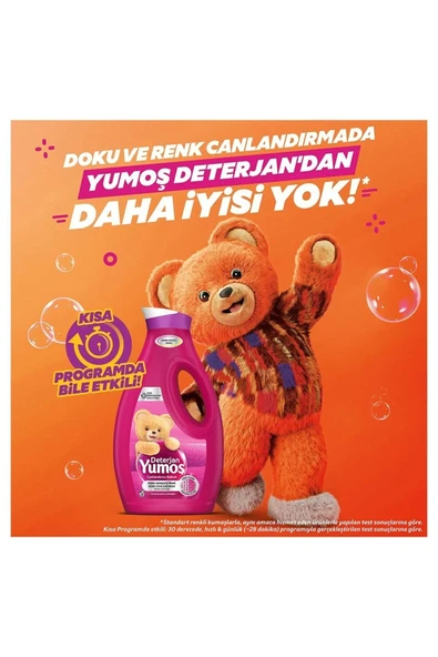 Yumoş Sıvı Deterjan Renkliler 1690 ml x1 Siyahlar 1690 ml x1 Yoğun Terapi Tüm Renkliler 1690 ml x1 - 3