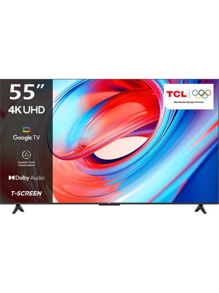 TCL 55V6B 4K Ultra HD 55" 140 Ekran Uydu Alıcılı Google Smart LED TV