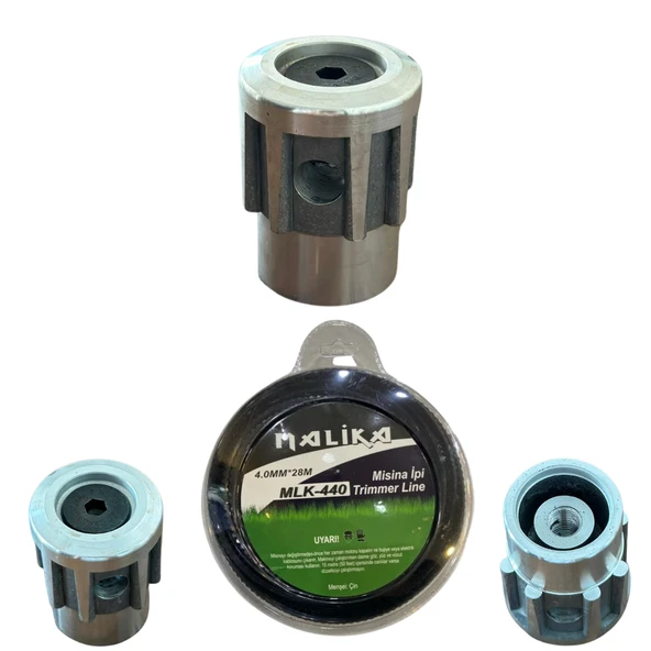 Alüminyum Tırpan Motoru Başlık Misina Hediyeli