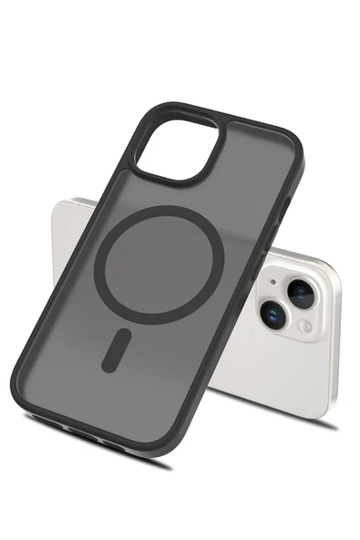 iPhone 15 Jota Magsafe Kapak - Rose - 2