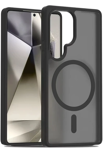 Samsung Galaxy S25 Ultra Jota Magsafe Kapak - Siyah - 3