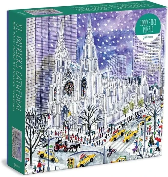 Galison Noel Ağacı Çiftliği Puzzle