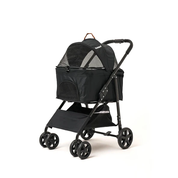 Zampa Albon Kedi Köpek Arabası Siyah LD02-B 53x77x100 Cm