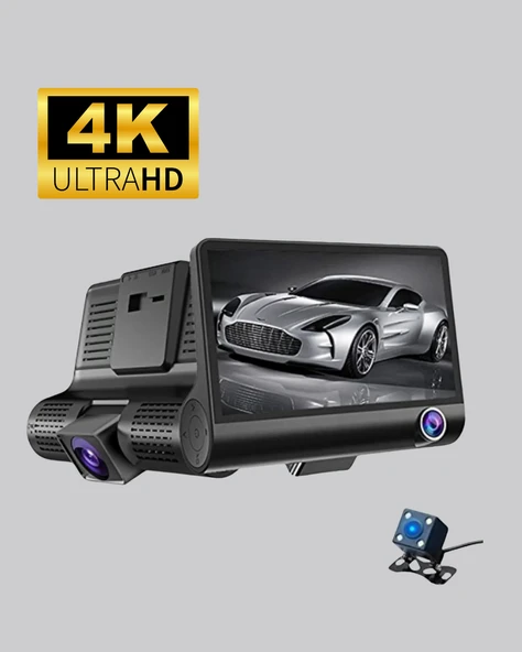 Çift ve Üçlü Lens Seçeneği ile Tüm Açılardan Kayıt Yapan Araç Kamerası - 5