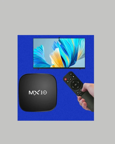 4K Medya Kutusu HDMI-USB Bağlantılı Android TV Çözümü - 2