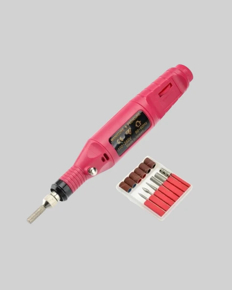 USB Şarjlı Çok Fonksiyonlu Tırnak Bakım Cihazı - Resim 5