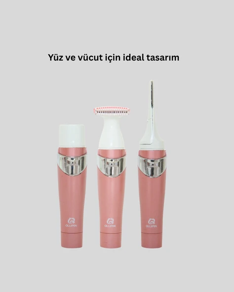 Acısız ve Hassas Tüy Temizleme Cihazı – 3 Başlıklı - 4