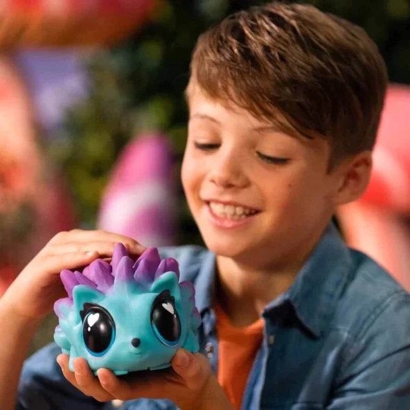 Jiggly Pets Sesli Mavi Kirpi JGG02200 - Resim 5