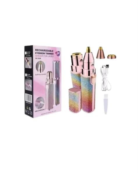 Kaş ve Yüz Epilation Aleti – Kolay Kullanımlı, Portatif Shaver USB Şarjlı - 2