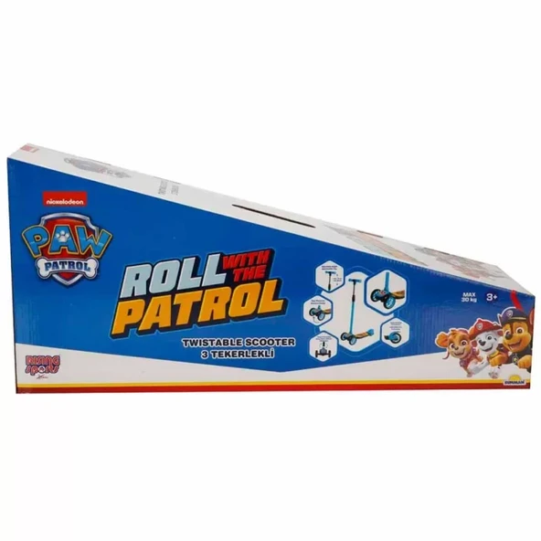 Paw Patrol 3 Tekerlekli Twistable Scooter - Resim 5