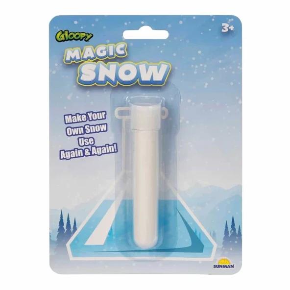 Gloppy Sihirli Kar Yapım Tüpü ürün görseli 1