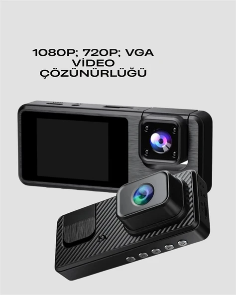 3 Kameralı DVR Araç Kamerası – Tam Güvenlik, Tam Kapsama - Resim 4