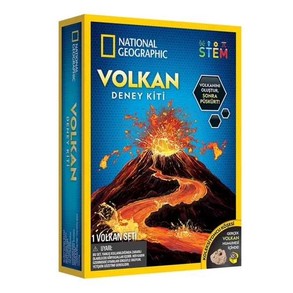 Natgeo Volkan Deney Kiti ürün görseli 1