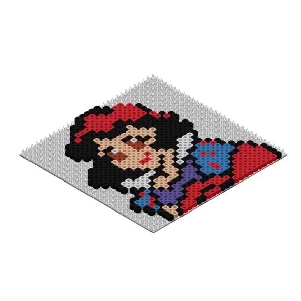 3in1 Disney Princess Pixel Pixel Boncuk Aktivite ve Oyuncak Seti S00005169 - Resim 3