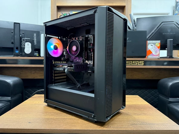 DeepCool Kasa AMD Ryzen 5 7500F 16GB RAM 512GB SSD RTX4060 Gaming PC (İKİNCİ EL) - Resim 3