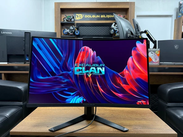 Casper Excalibur M.E27FVC-E 27” Full HD 1ms VA Curved 300Hz Oyuncu Monitörü (İKİNCİ EL)