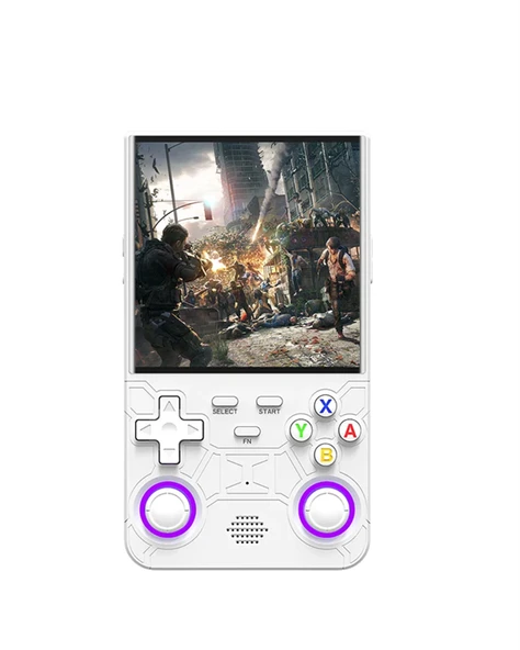 R36 Ultra Çift Joystickli Retro Oyun Konsolu 2500mAh Bataryalı - Resim 5