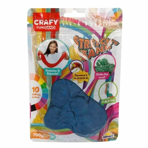 Streç Oyun Kumu Koyu Mavi 200 gr ürün görseli