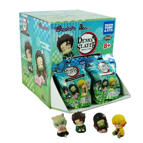 Twinchees Demon Slayer Figürleri Uyuyan Minikler - Resim 4