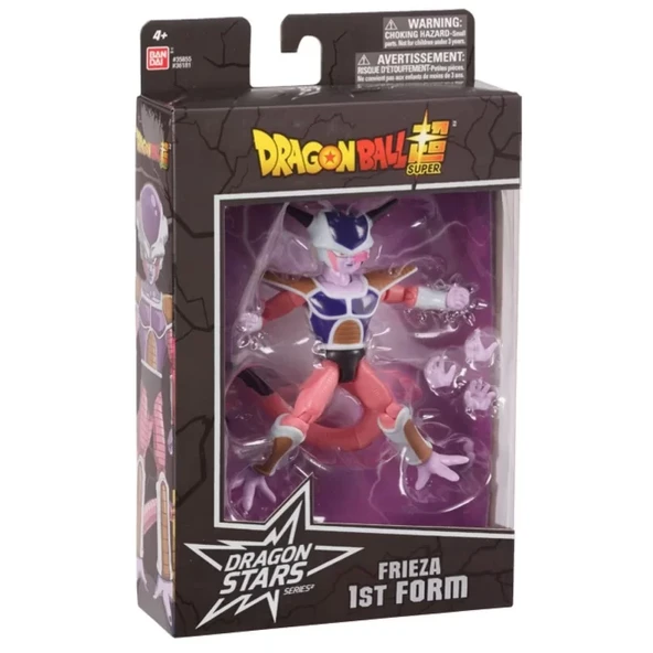 Bandai Dragon Ball Frieza 1. Formu Poz Verilebilir Figür 16 cm - Resim 5